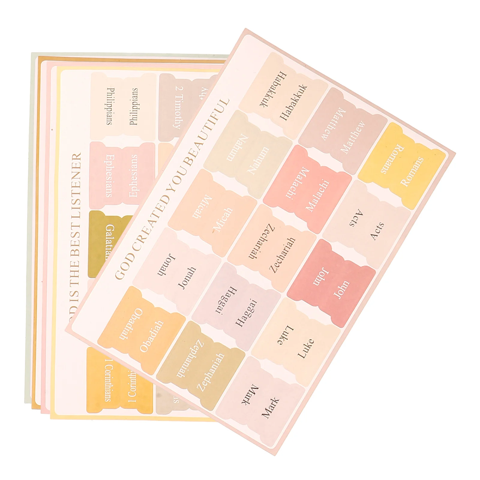 

Языки Библии большие, 5 листов, многослойные язычки Библии, Легко читаемые языки, изучение Библии, индексы Библии, старые новые языки