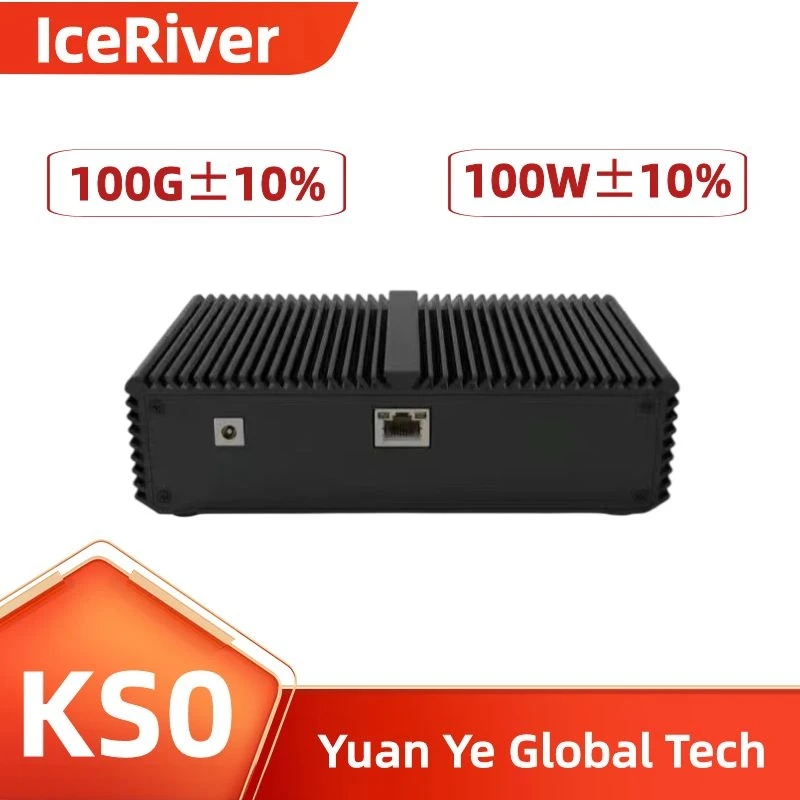 Spedizione Ora Iceriver Ks0 100Gh/S 100W Kas Miner Kaspa Mining Machine Kas Asic Mining Redditizio Iceriver Kas Miner