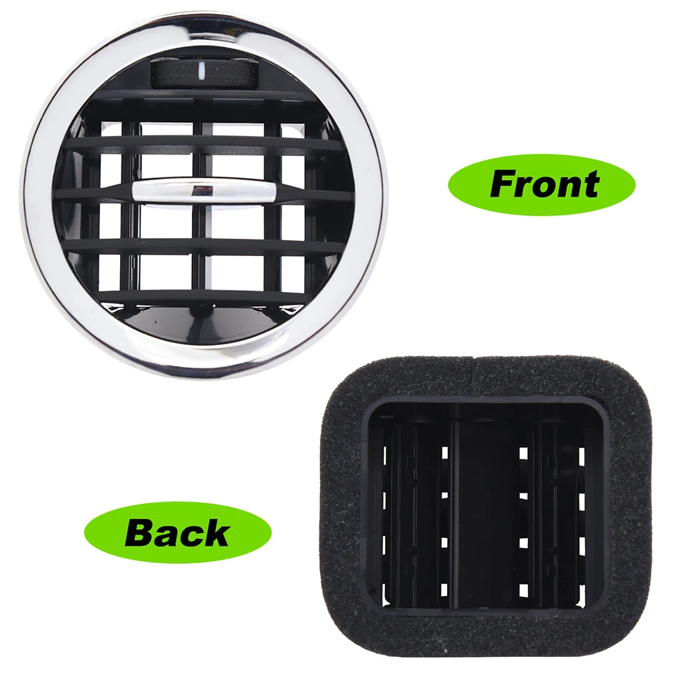 2201099 13417363   Opel ADAM CORSA D MK3 Vauxhall 아울렛 그릴에 맞는 크롬/블랙 A/C 에어 벤트 커버