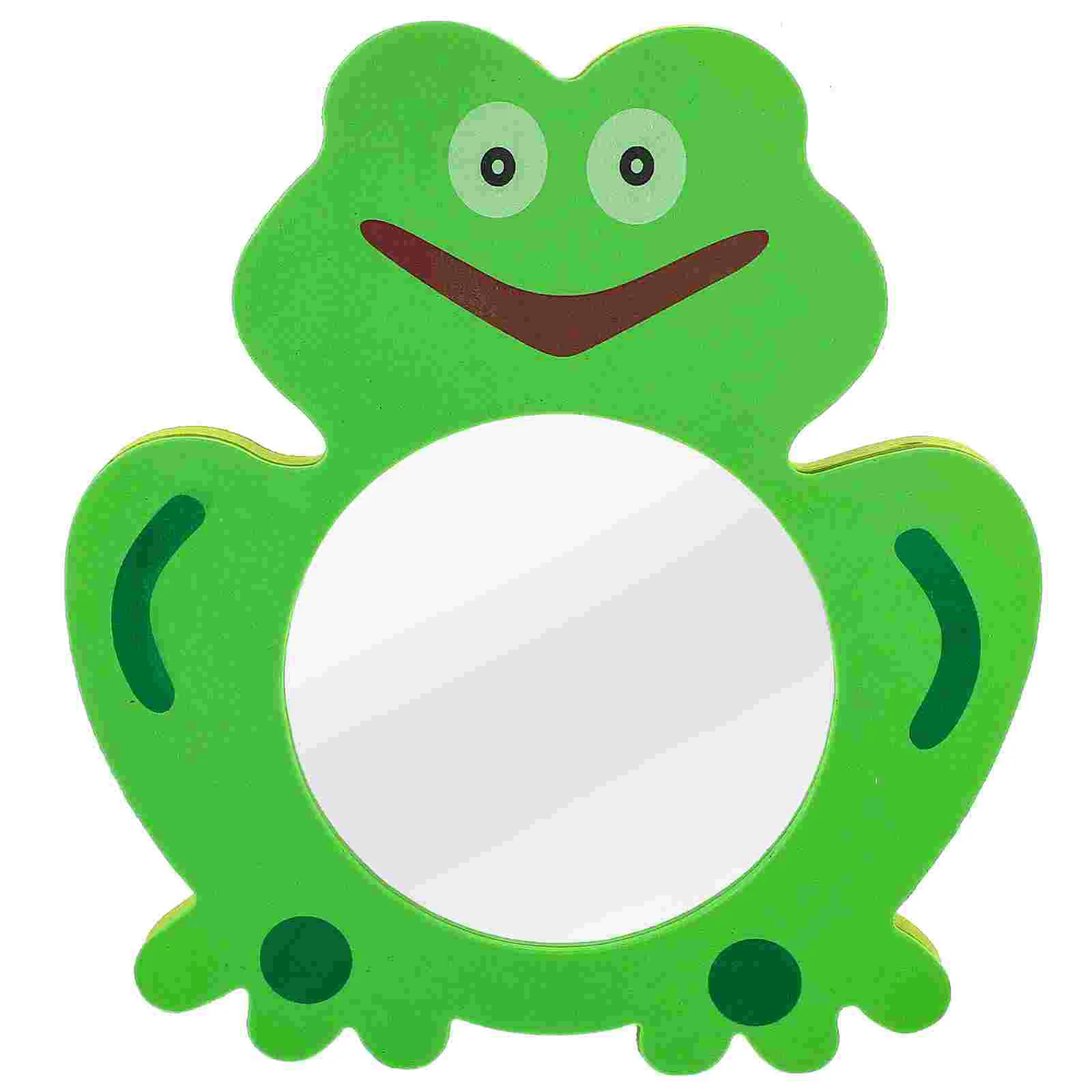 

Kid Bath Toy EVA Cartoon Mirror Bathing Plaything Creative Crab Or Frog Design Water Toy Educational Cartoon Mirror Bath Toy