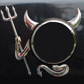 3D Little Devil Car Sticker 1