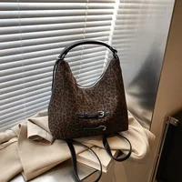Large Capacity Tote Bag Autumn and Winter Foreign Style One Shoulder Crossbody Backpack Fashion Handbag 1