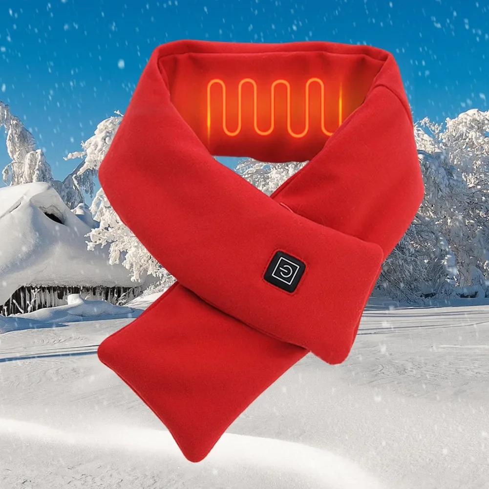 Electric Heated Scarf USB Charging Thermal Neck Wrap