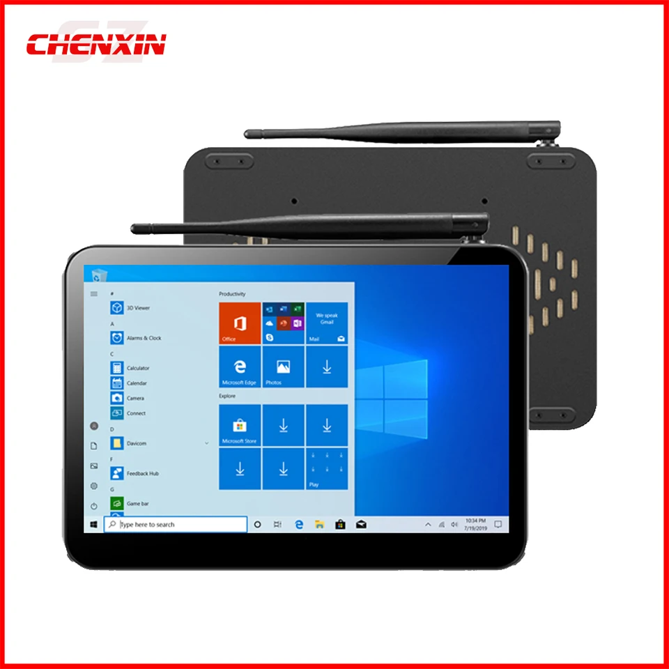 X11 Mini PC Celeron N4020 9inch 1920*1280 Win11 Win10 H9F Tablet