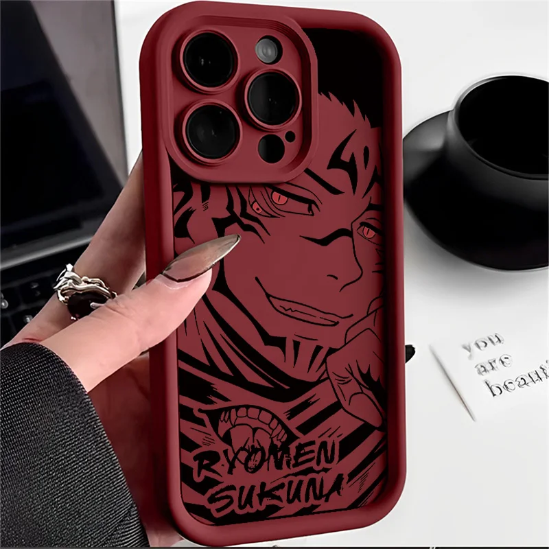 Jujutsu Kaisen Gojo Soft TPU Anime Phone Case