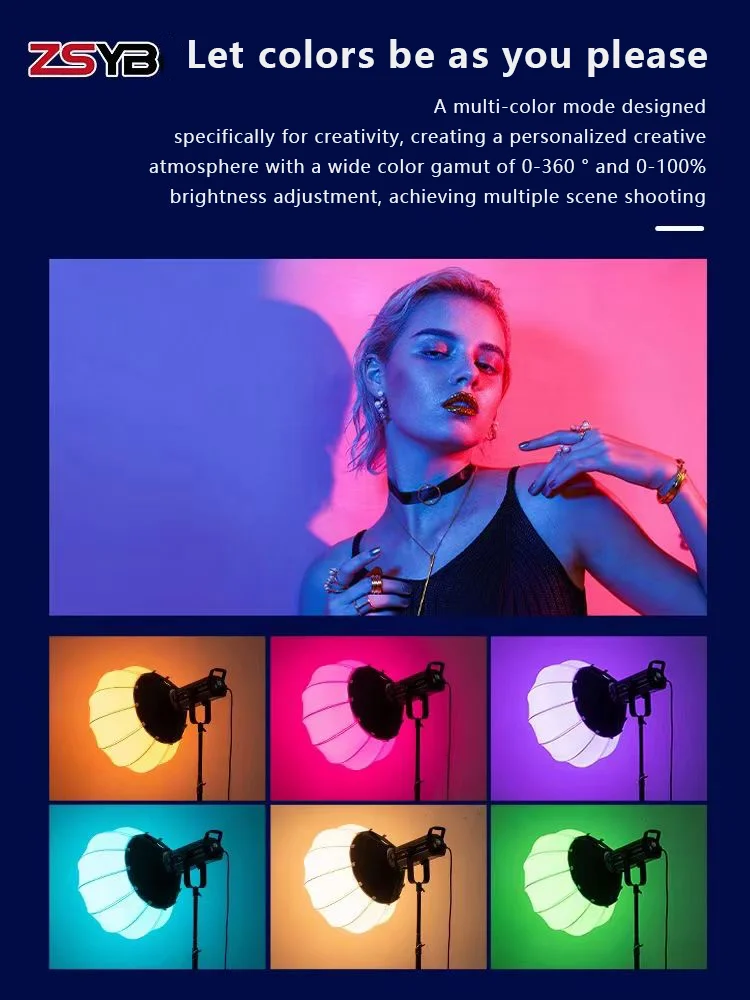 Description Picture 6 of itemZSYB Y500RGB Y500 RGB LED Photography Light 3200K-5600K Professional Video light Photo Studio Lamp For Live Video Shooting