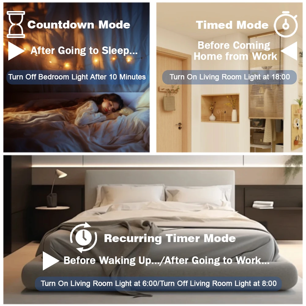 1P 2P TUYA APP Zigbee WIFI Smart Energy Power Consumption kWh Meter Circuit Brea