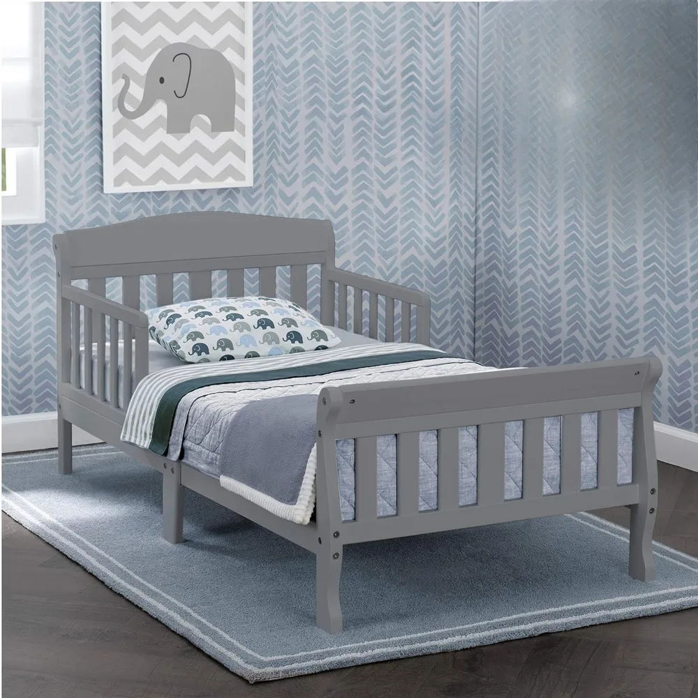 Children Canton Toddler Bed, Greenguard Gold Certified, Grey 5