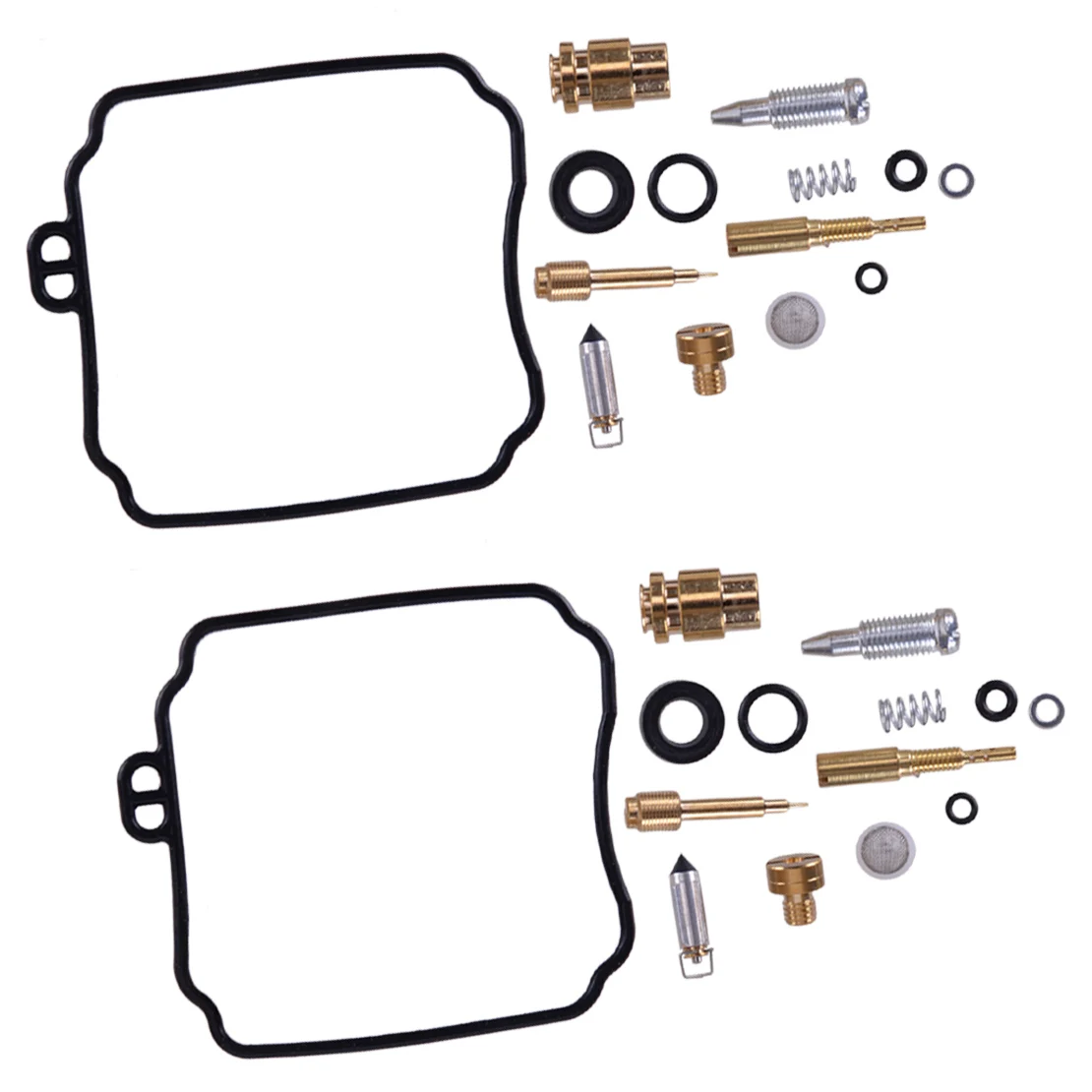 

2 Sets Motorbike Carburetor Carb Repair Rebuild Kit Fit for Yamaha XVZ13AT XVZ13A Royal Star 1998 1999 2000