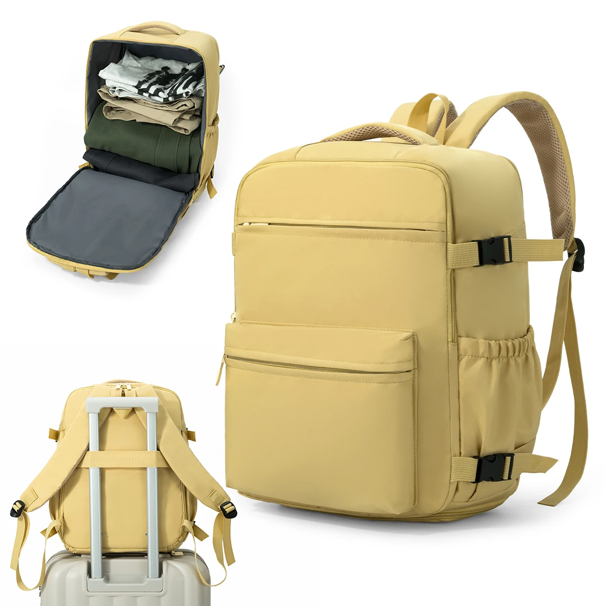 Travel Backpack Men's Large-Capacity Backpack 2026 New Short-Distance Travel Lightweight Women's Backpack Luggage School Bag Student Going Abroad Boarding