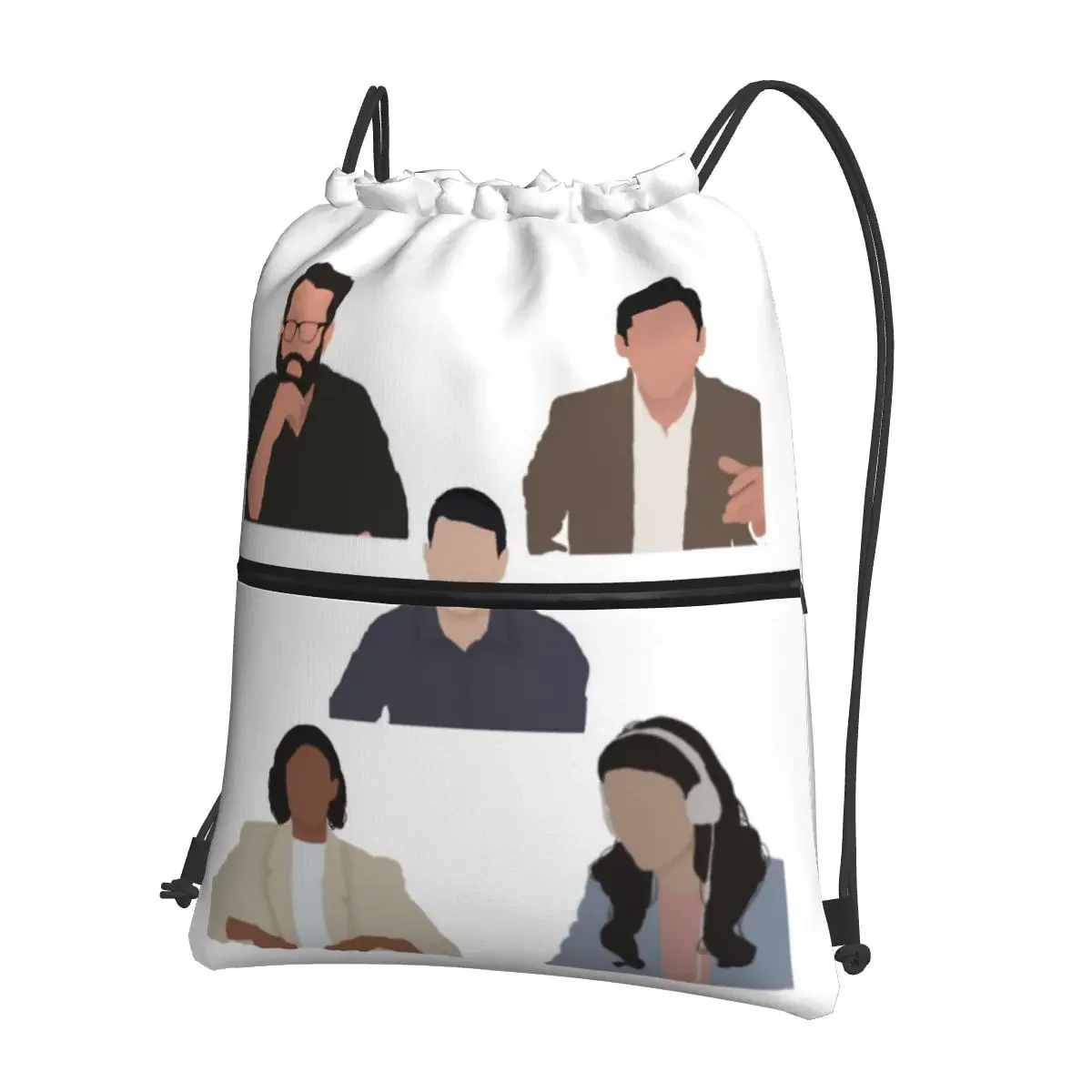 

Daily Wire Podcasters Portable Backpacks Drawstring Bag Fashion Drawstring Bundle Pocket Sundries Bags For School Students