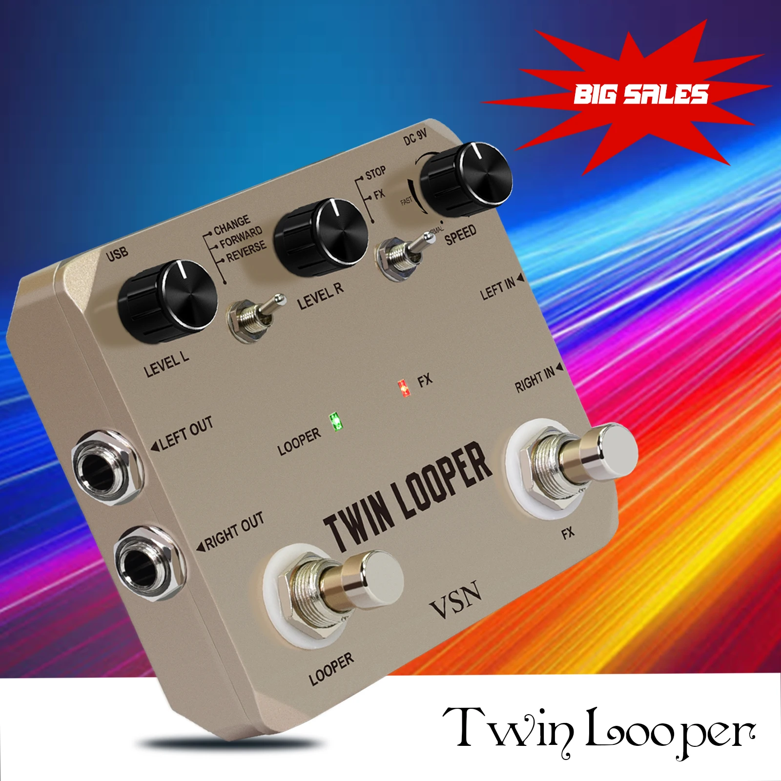 VSN Twin Looper ルーパー Sa5664055000040ea85defdf9766e1