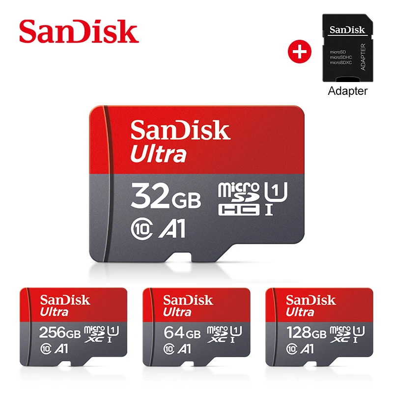 100% Original Sandisk Card 8gb 32gb Micro Sd 64gb 128gb 200gb Tarjeta 32gb 256gb U3 Mini Tf Card - Memory Cards - AliExpress