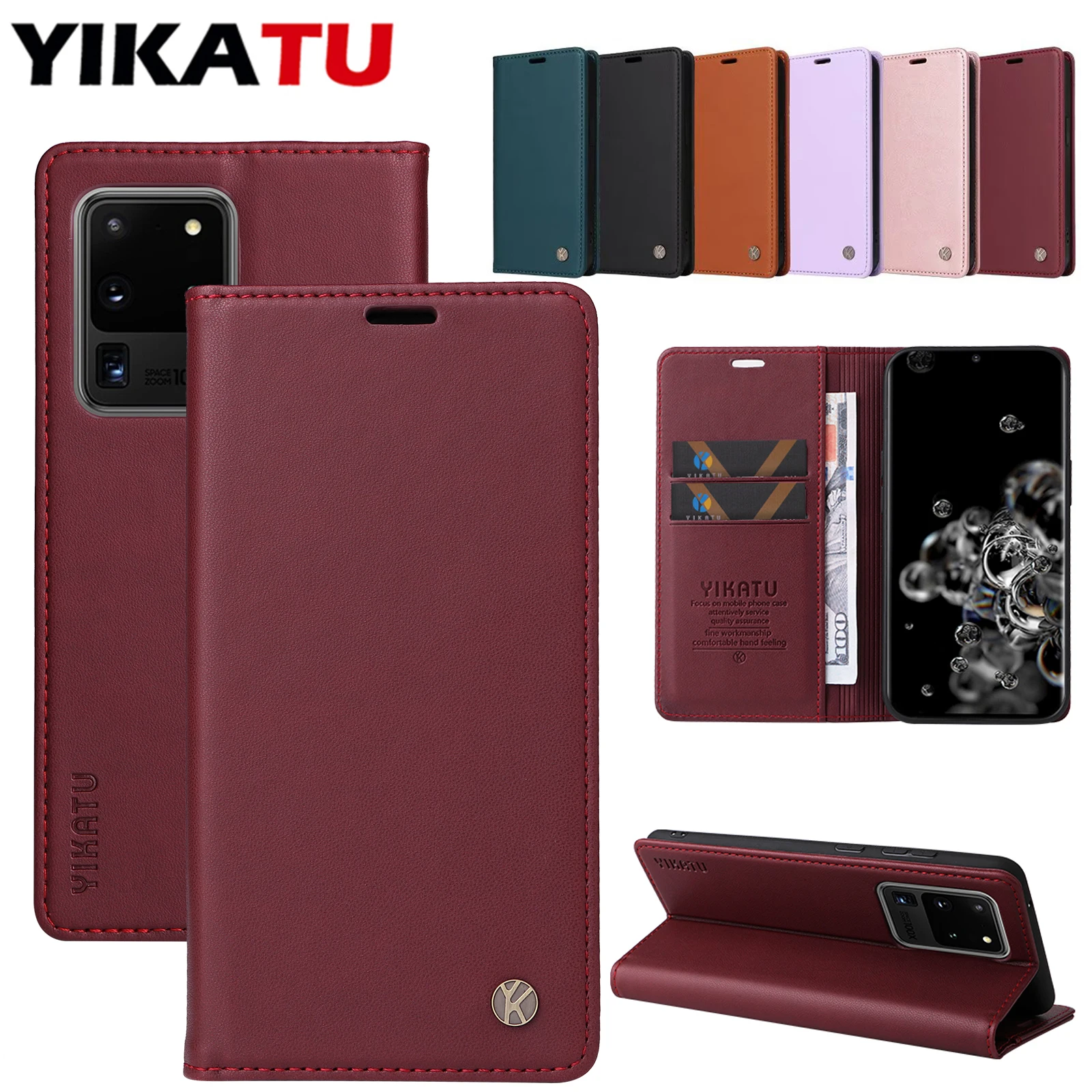 Premium Wallet Leather Case