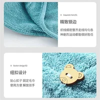 Women Hair Towel Microfiber Towel Bath Towels for Adults Home Terry Towels Bathroom Serviette De Douche Turban for Drying Hair 5