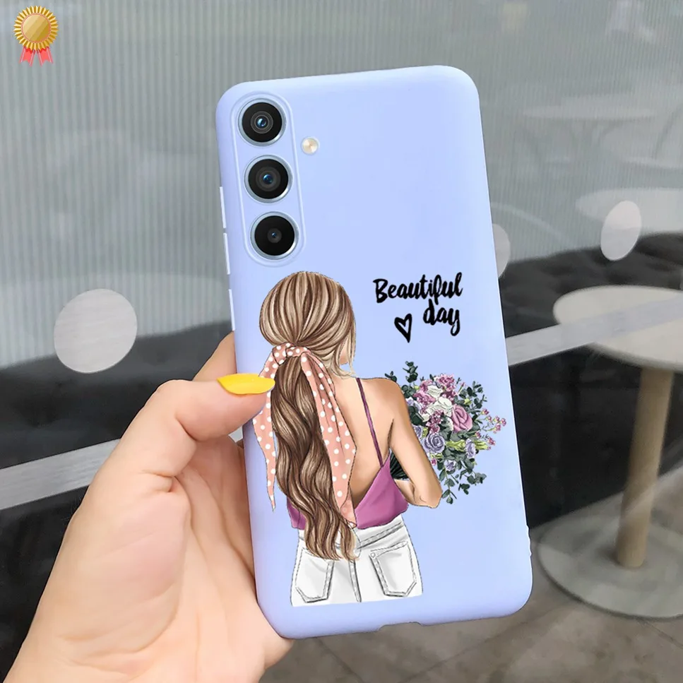 For Samsung Galaxy A24 A 24 4G Case 3D Cute Shockproof Silicone Cartoon Back Cover For Samsung A24 SM-A246M A2 4 5G Funda
