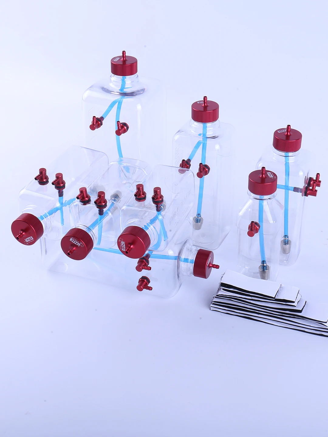 KUZA 100% original New V2 V3 KUZA Transparent Fuel Tank 260Ml 300Ml 410Ml 500Ml 700Ml 1000Ml -1500Ml for RC airplane Model 3