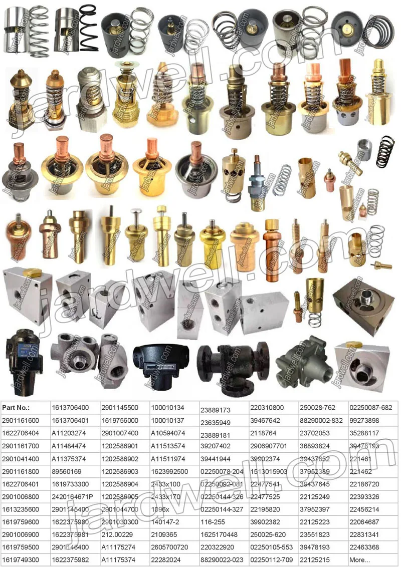 pièces de rechange du capteur de pression atlas