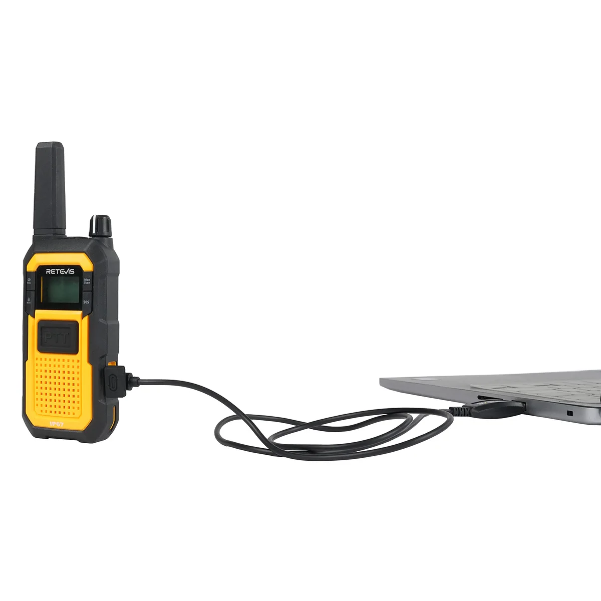 PC48 RB48 Walkie Talkie USB Programming Cable Type-C Supports Windows7/XP/10/11