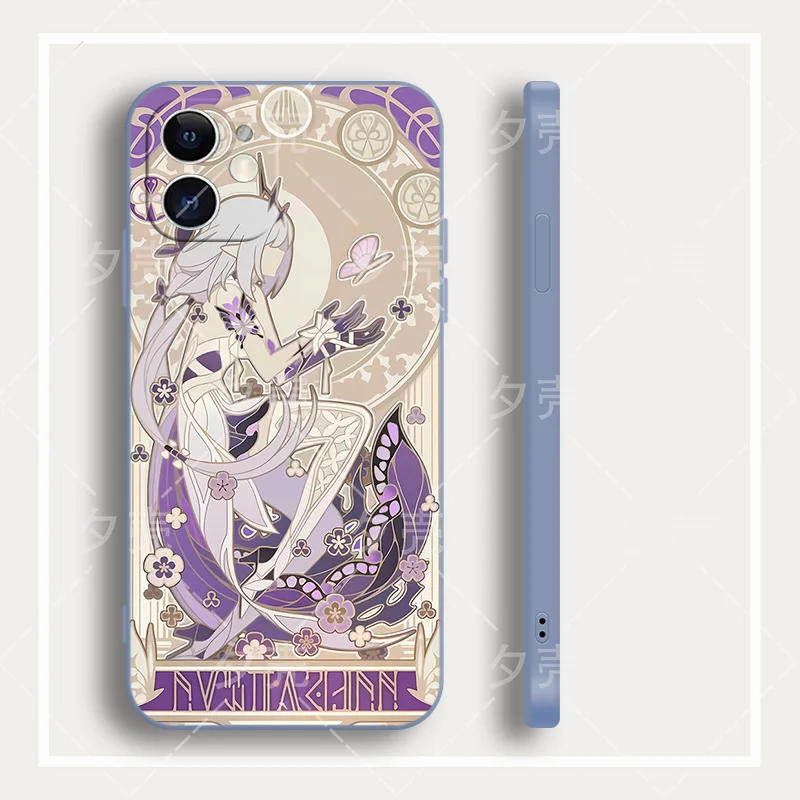 Elegant Phainon Castorice Cosplay Phone Case with Holder - Stylish Protective Gift