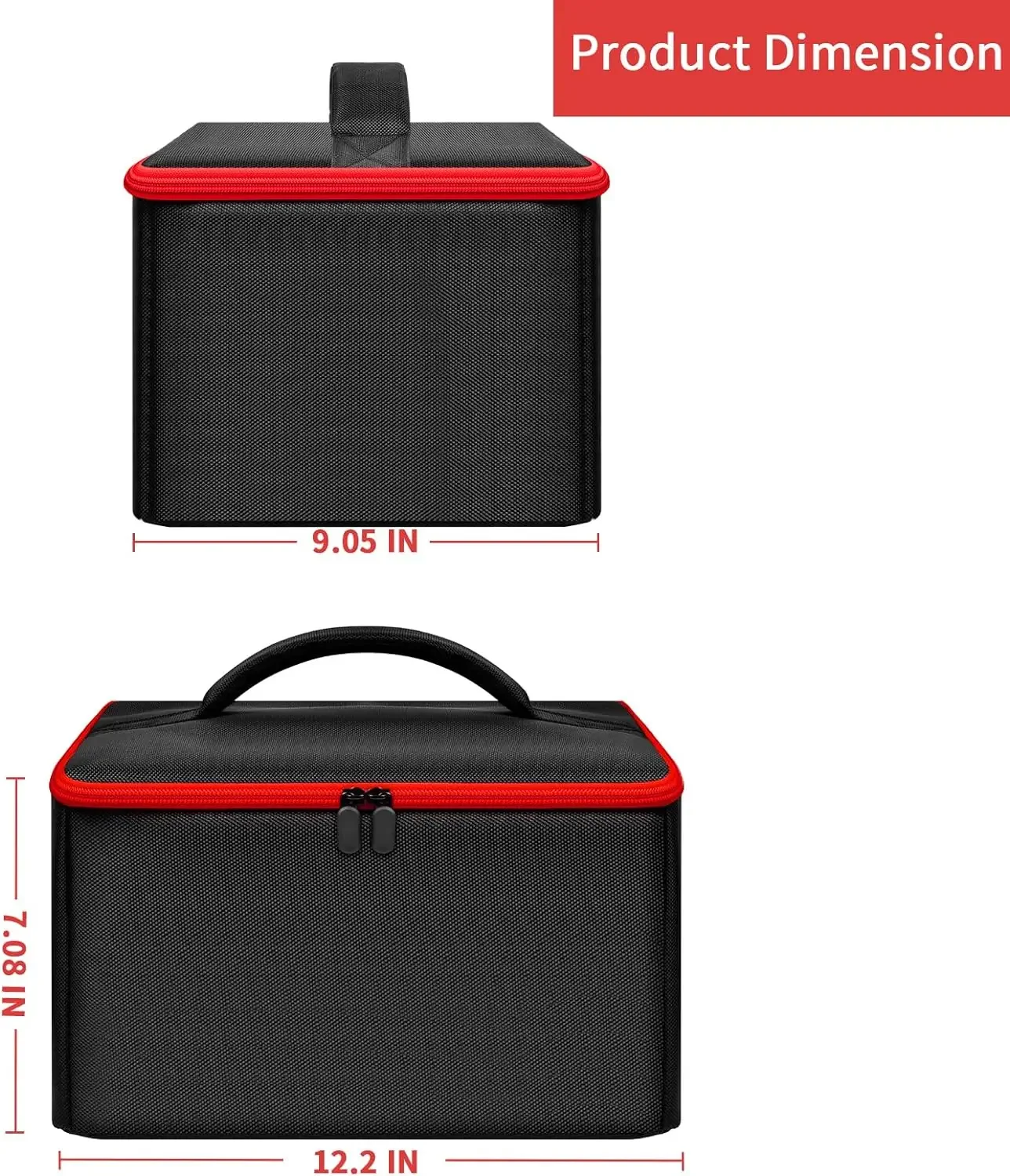 Air Compressor Bag Compatible Craftsman V20 Tire Inflator CMCE520B Tire Inflator Case Storage Holder Portable Organizer