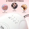 LINMANDA SUNone LED UV Nail Lamp Professional 54W Automatic Sensor Nail Dryer Gel Nail Polish Curing Manicure Equipment Tools 2