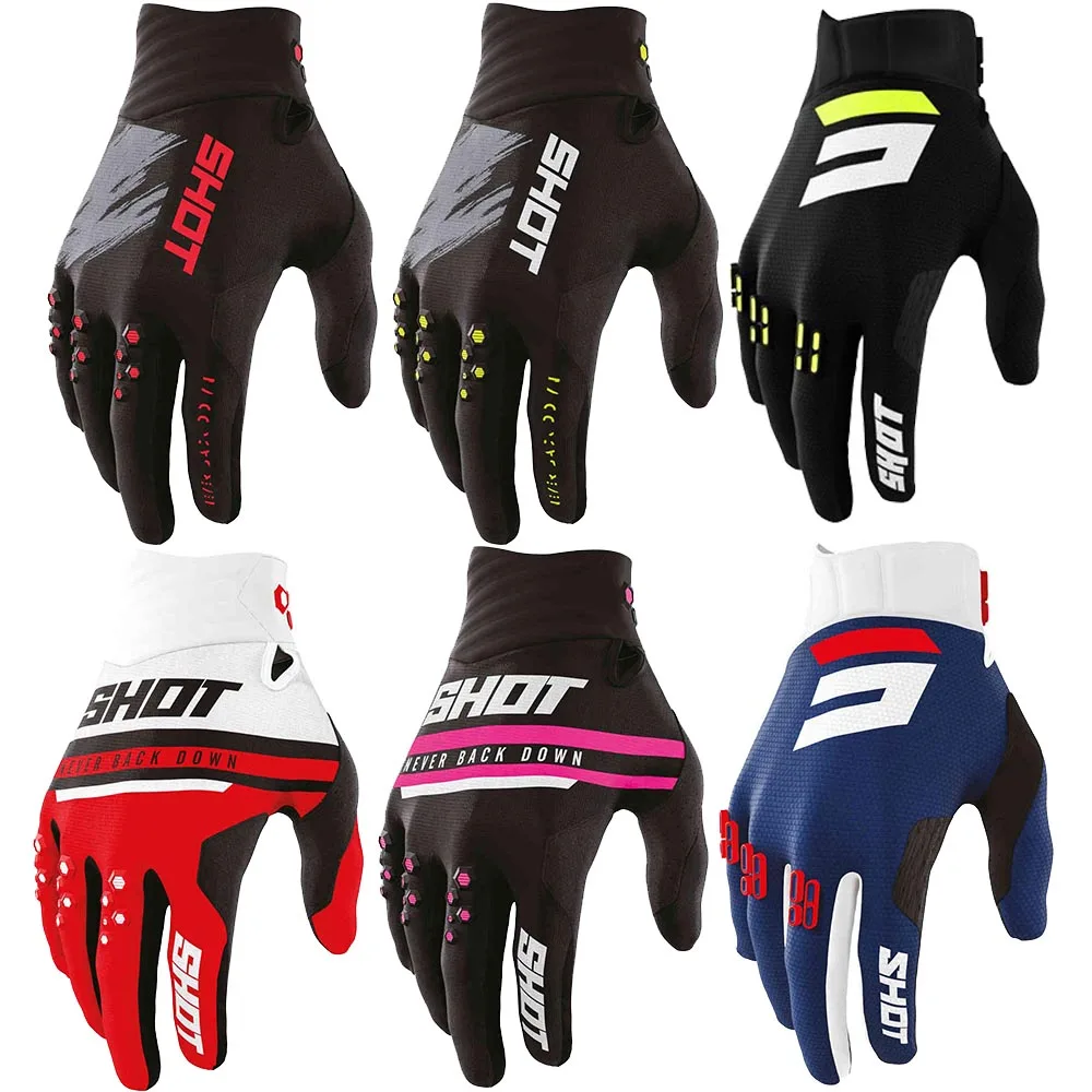 Gants de sport de course de moto, vélo, motocross, DH, cyclisme, BMX, VTT, Hurbike, D343