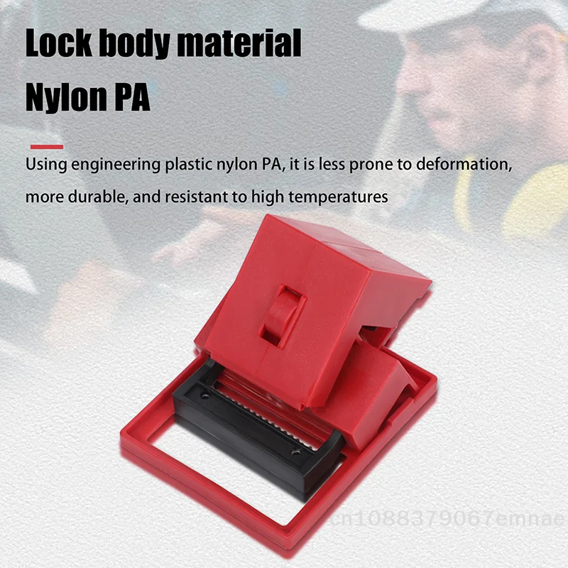 [ZS] 클램프형 성형 케이스 회로 차단기 잠금 장치 절연 장치 전력 차단 LOTO 안전 태그아웃 잠금 장치