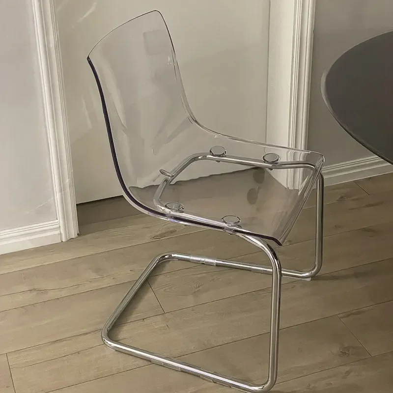 Ufficio Cucina Cesca Sedie Da Pranzo Nordic Moderno Acrilico Sedia Trasparente Ristorante Party Sillas Para Comedor Mobili Wk50Dc