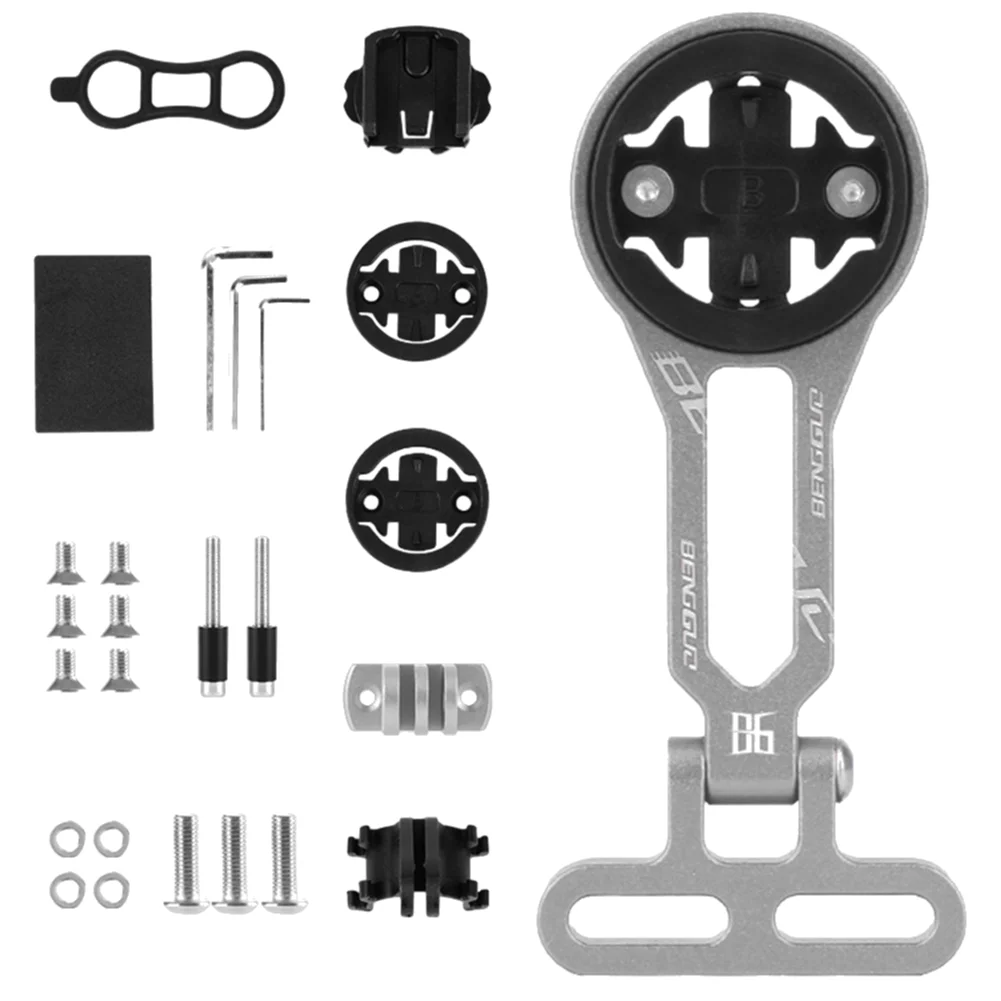 Supporto Universale Per Computer Bici - Regolabile Per Manubrio, Action Cam E Torcia