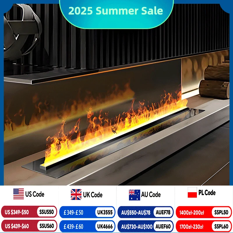 3D Water Vapor Fireplace 1