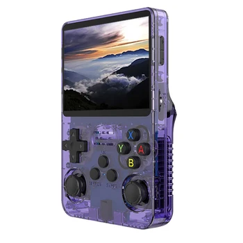Console Portatile Retro per Videogiochi Open Source con Sistema Linux, Schermo IPS da 3,5 Pollici, Lettore Video Tascabile con 64GB di Giochi