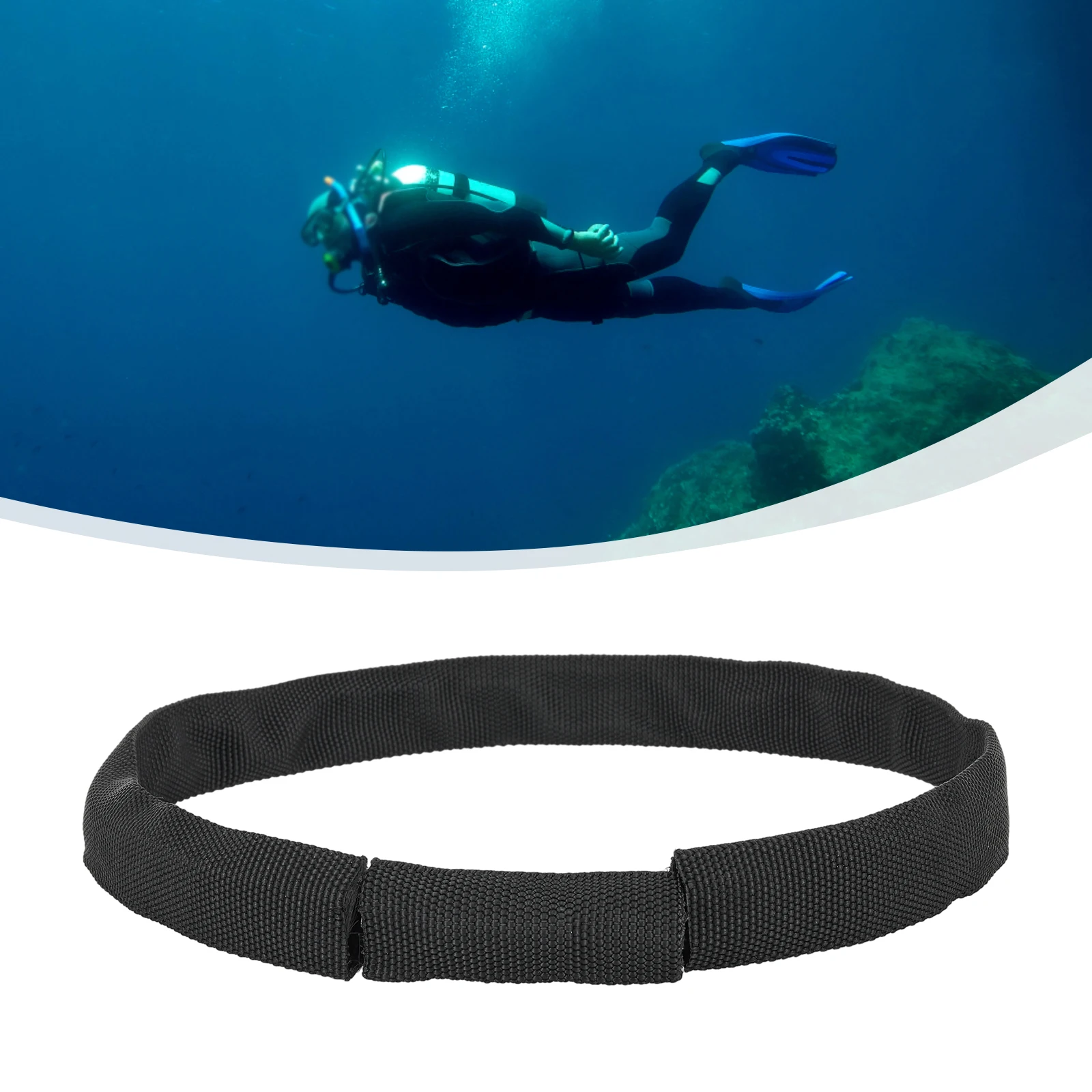 

Stainless Steel Diving Retainer Band Diving Tank Cylinder Strap For 6L 12L Tank Underwater EquipmentDivingAccessories