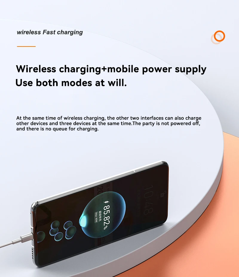 Xiaomi 50000mAh Wireless Magnetic Power Bank 15W Super Fast Charging Portable Battery Charger For iPhone Huawei Samsung 2024 New 9 S59e697cbdfc64a4bbb7d794ae98aa04dV