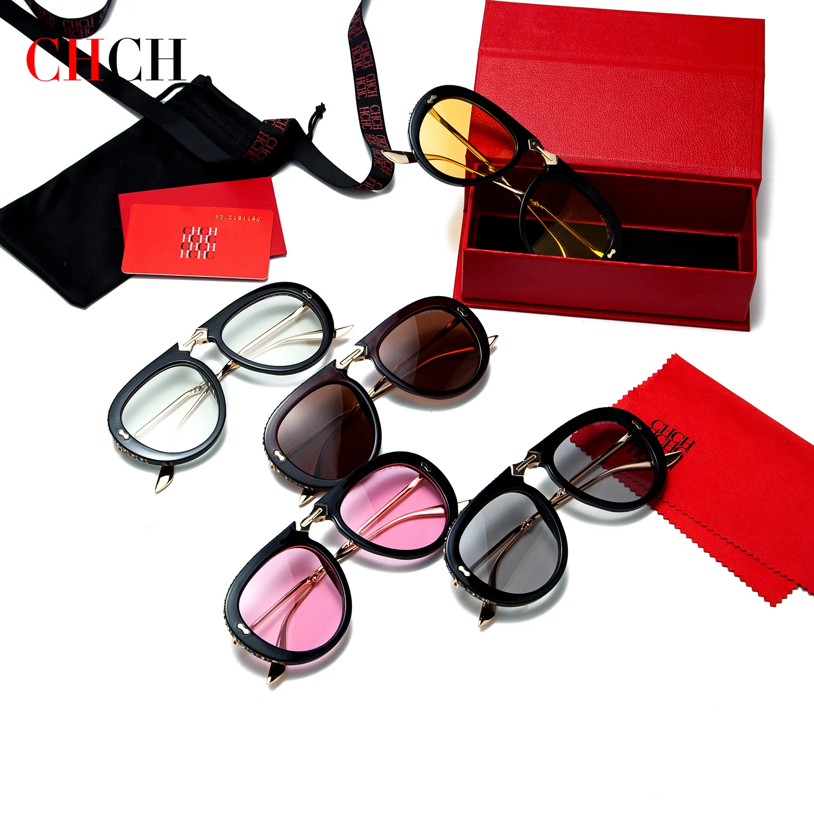 Night Vision Glasses Night Vision Sunglasses Driving Sunglasses CHCH Sunglasses Large Frame Outdoor Sunshade Available in Multiple Colors
