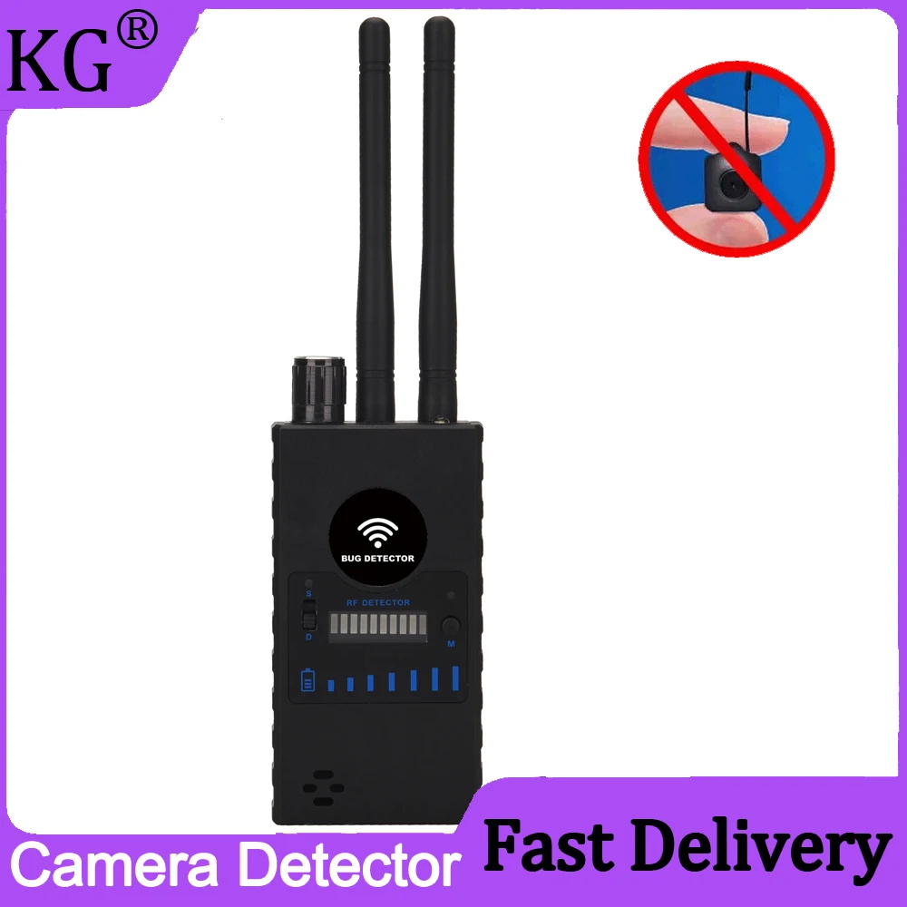 G528B Rilevatore Di Segnale Rf Anti-Spia Wireless Gsm Bug Radio Scanner Gsm Finder Device Audio Spy Gadgets Things Device Detector