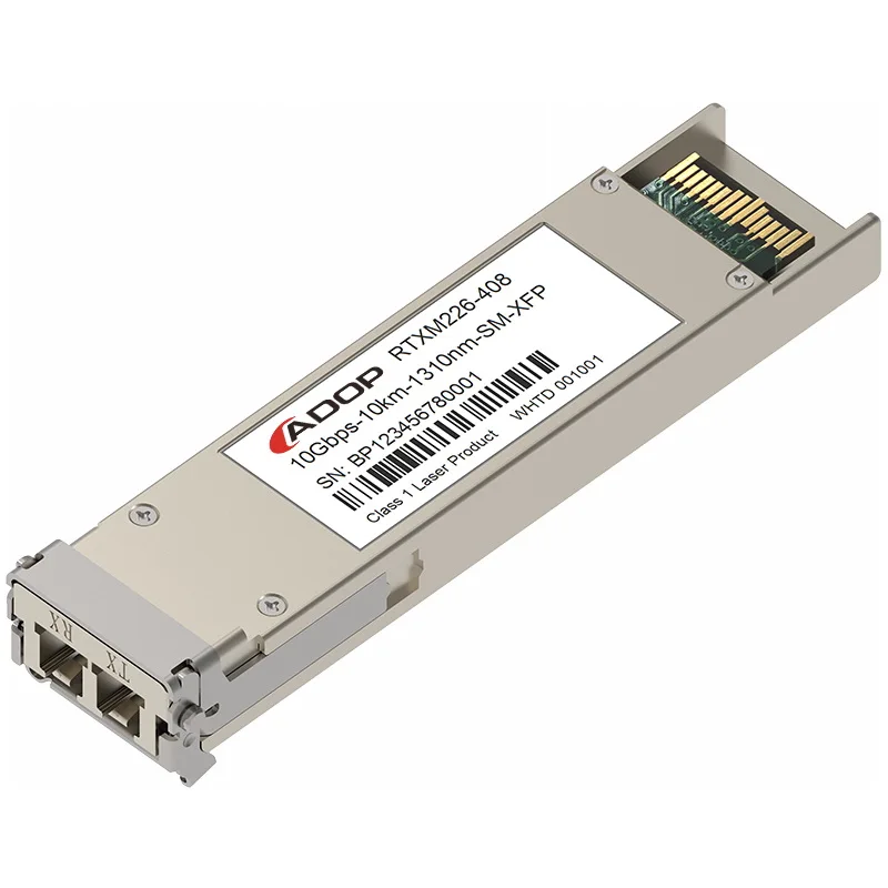 ADOP for Cisco XFP-10GLR-OC192SR Compatible 10GBASE-LR/LW and OC-192/STM-64 SR-1 XFP 1310nm 10km DOM LC SMF Transceiver Module adop for cisco glc bx d compatible 1000base bx d bidi sfp 1490nm tx 1310nm rx 10km dom simplex lc smf transceiver module