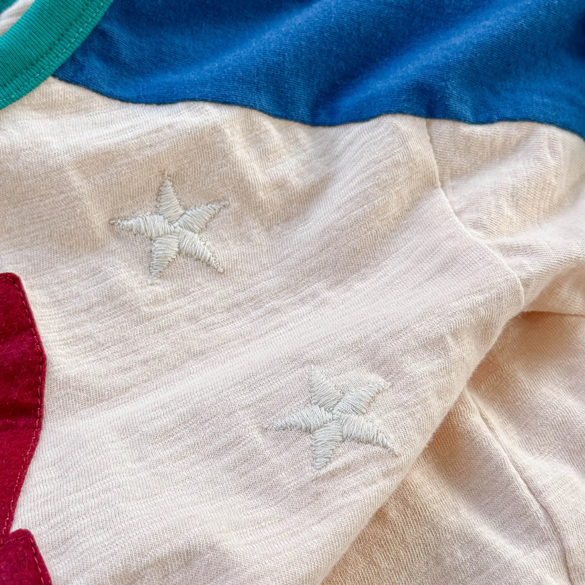 Kids Summer Patchwork T Shirt