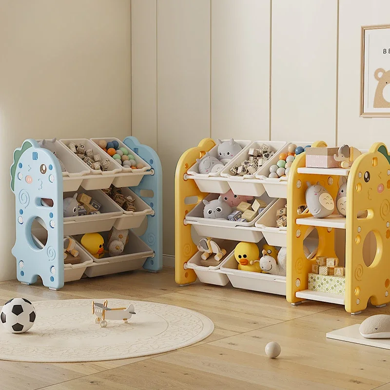 

Children's Toy Storage Rack Home Organizer Modern Minimalist Toy Rack Gadgets for Home Multi-storey Household Sorting Lockers
