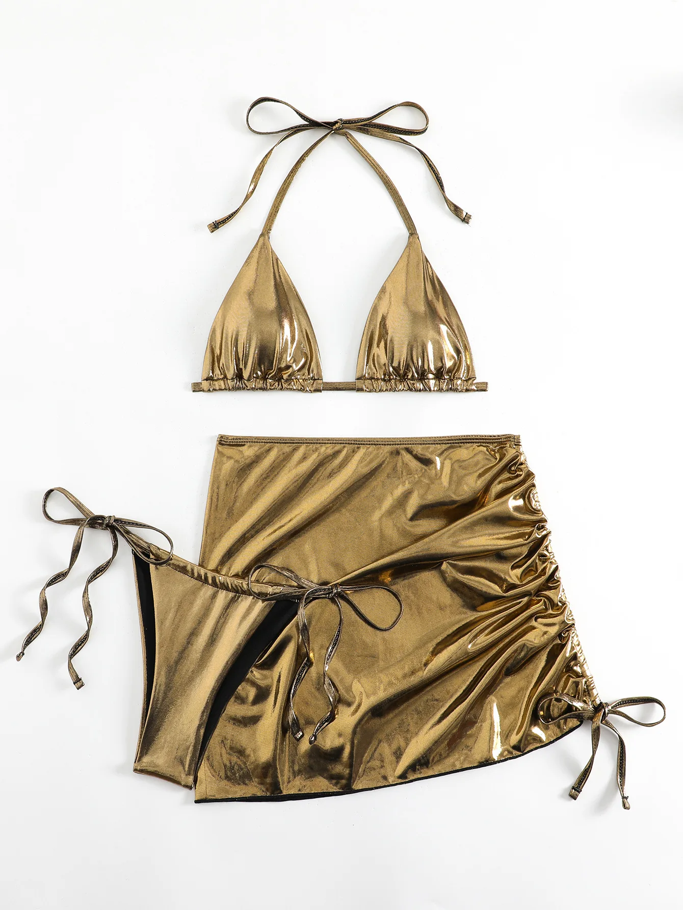 GLAM FIT ゴールドビキニセット GLAM FIT ゴールドビキニセット Gold Competition Bikinis | 40+