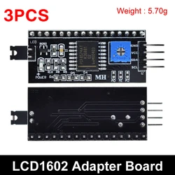 Enhanced 16x2 Character LCD Display Module with I2C Interface (3PCS IIC Interface)