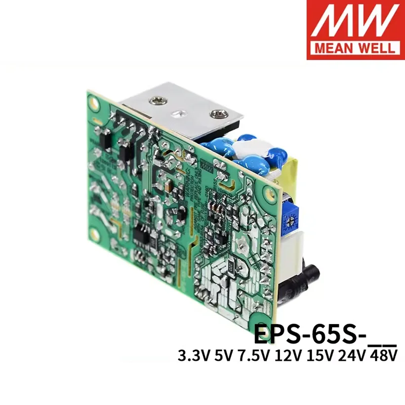 MEAN WELL EPS-65S-3.3 EPS-65S-5 EPS-65S-7.5 EPS-65S-12 EPS-65S-15 EPS-65S-24 EPS-65S-48 PCB Switching Power Supply Bare Board MW