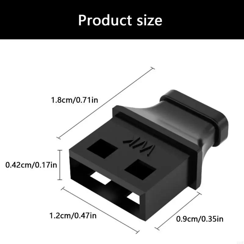 896F 편리한 손잡이 USB 포트 보호기 USB2.0 USB3.0 포트용 방진 캡