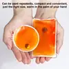 mini Gel Hand Warmer Round And Square Instant Heat PVC Packs Winter Reusable Long lasting  Heat Warmer for skiing hiking 4