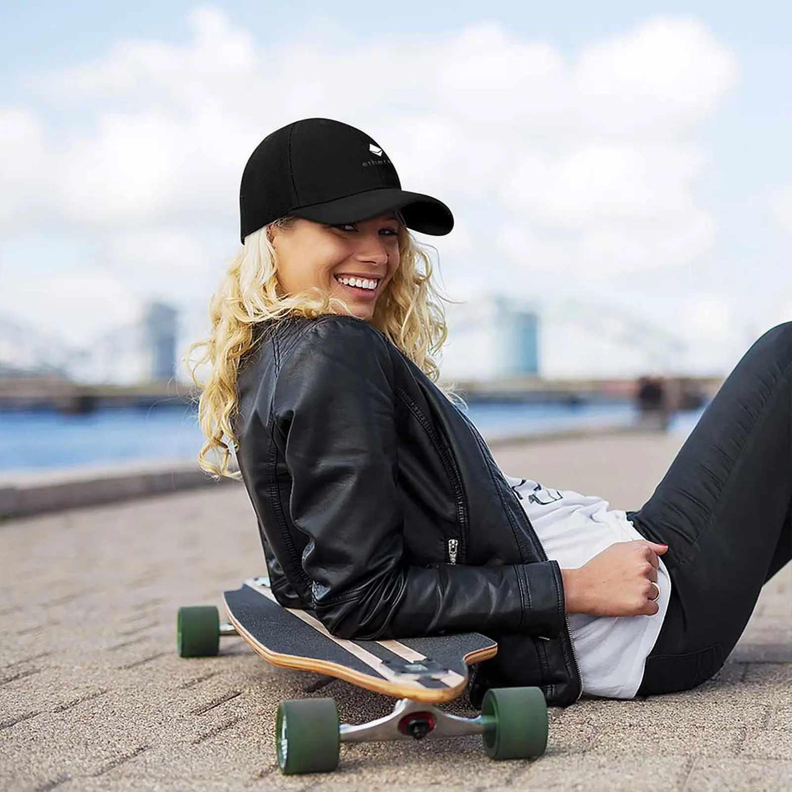 Gorra de béisbol con logotipo de Ethereum ETH para hombre y mujer, sombrero de marca de Bitcoin, Bitcoin Trader, regalo de Anime