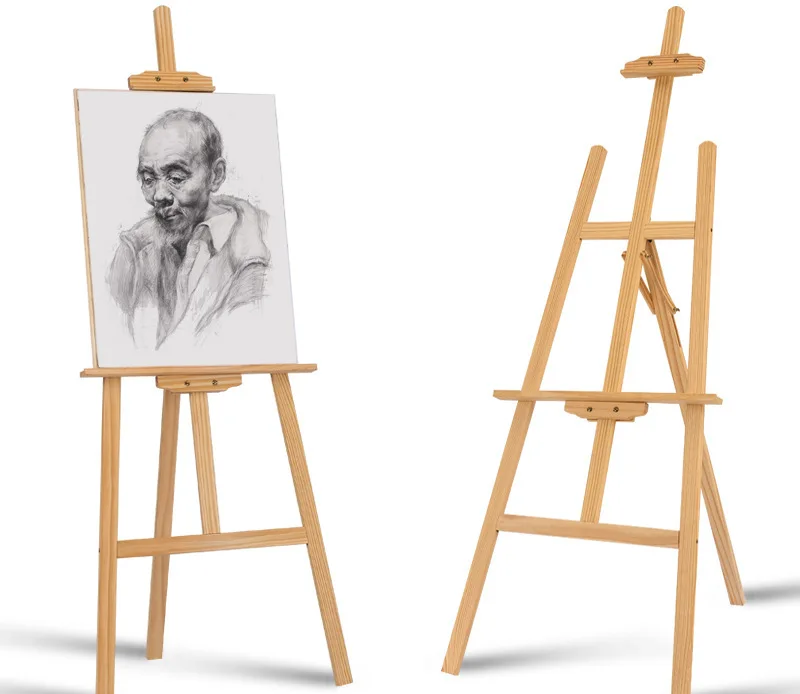 

Wooden Easel, Art Board, Exhibition Stand, Watercolor Powder Oil Painting, 4K8K2K Sketching Tool, Beginner