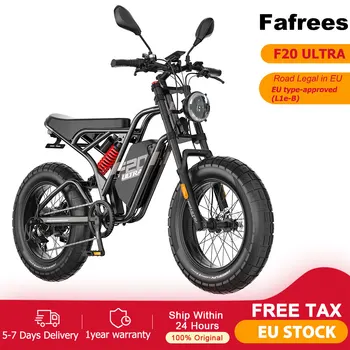 FAFREES F20 Bicicletta ultra elettrica aggiornata 25Ah Freno idraulico City Commuter Fattire Moto Adulto Ebike Off-Road E-Mountain Bike