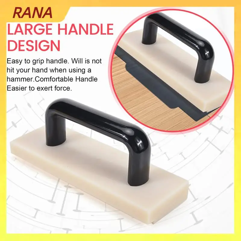 RANA Tapping Block For Vinyl Plank Flooring Install Flooring Tapping Block With Big Handle Lengthen Floor Tools