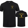 Yellowstone Dutton Ranch T Shirt Men Cotton Summer Short Sleeve Funny Tops Tee LH-325 1