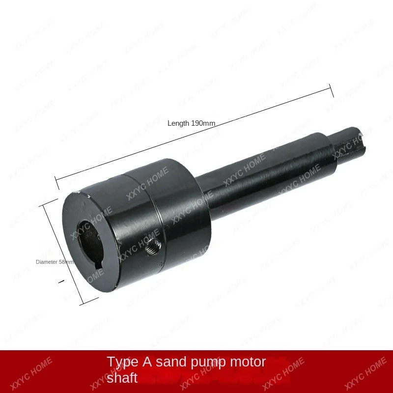 Water Sand Mixed Blaster A-Type Pompa A Sabbia In Poliuretano Resistente All'Usura Albero Motore Lama Pompa Anticorrosione